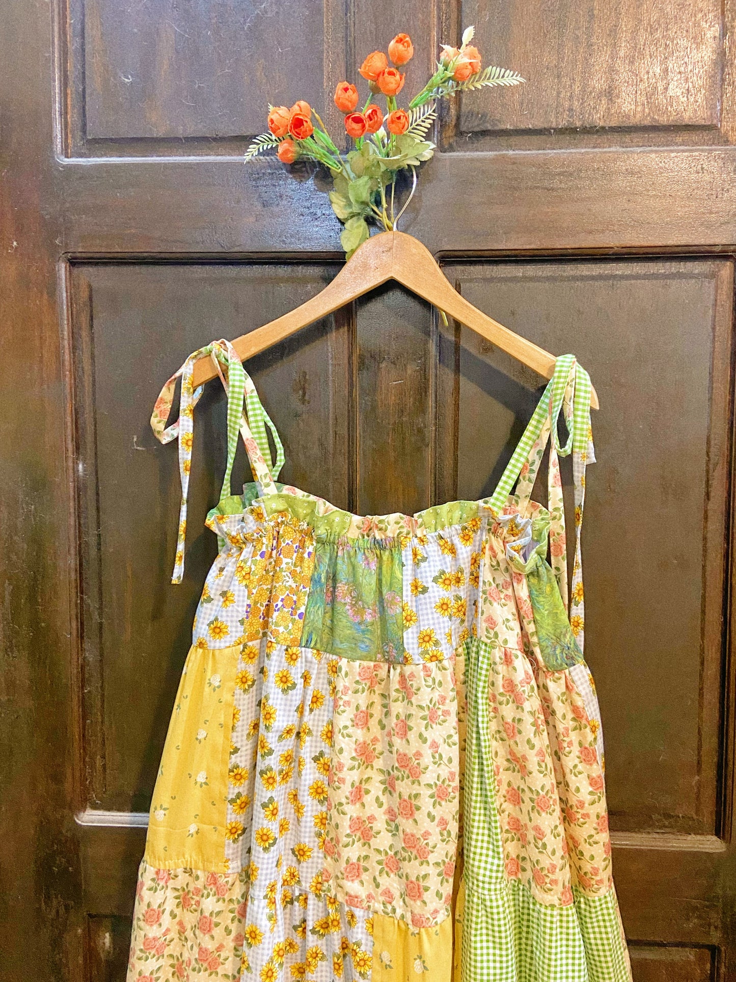 Happy Patchwork Handmade Dress