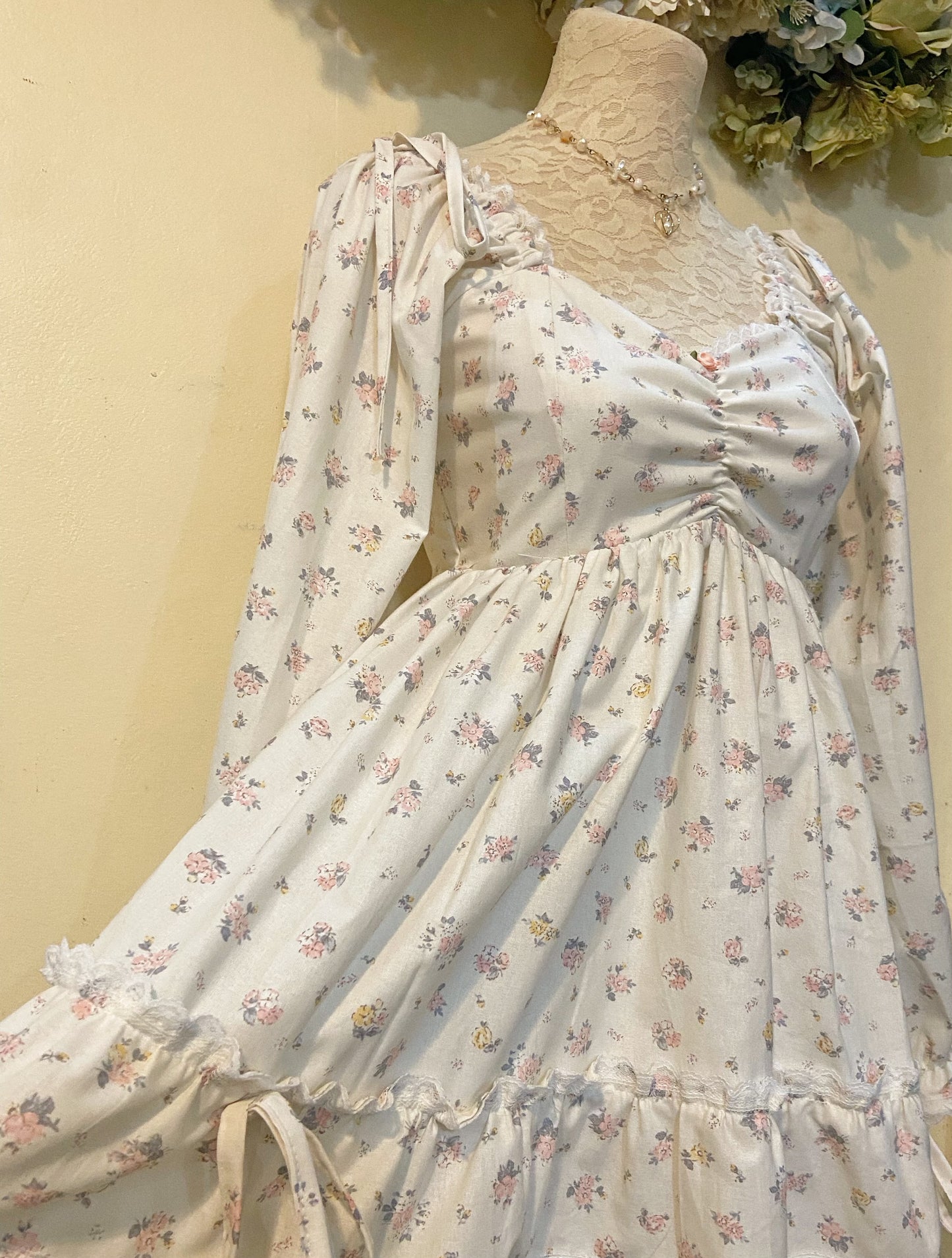 Dainty Blooms Handmade Dress