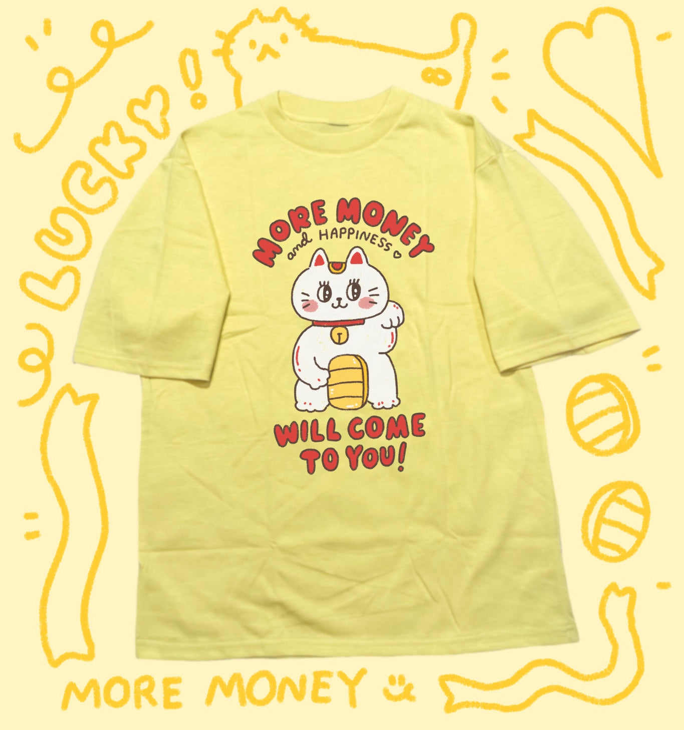 PRE ORDER Moneyfesting Cat Tshirt
