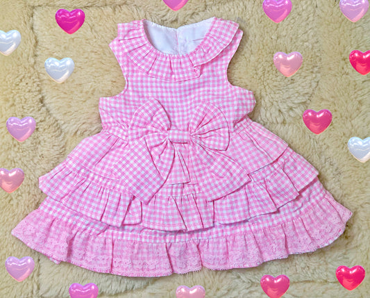 Barbie Pink Pet Handmade Dress