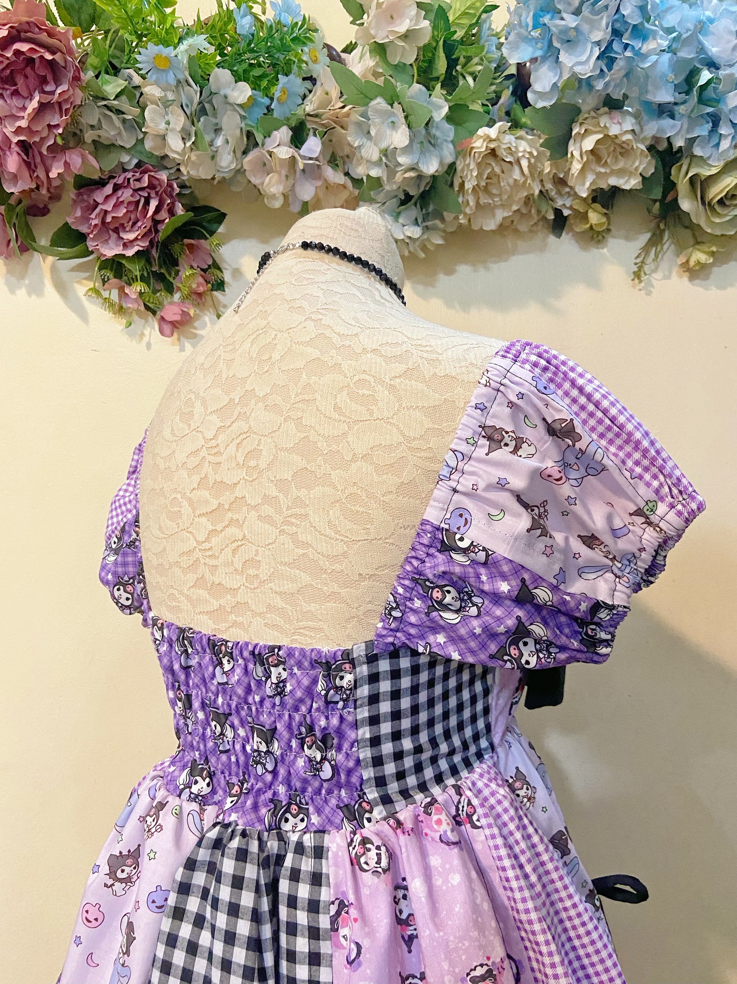 My Emo babydoll Patchwork Handmade Dress