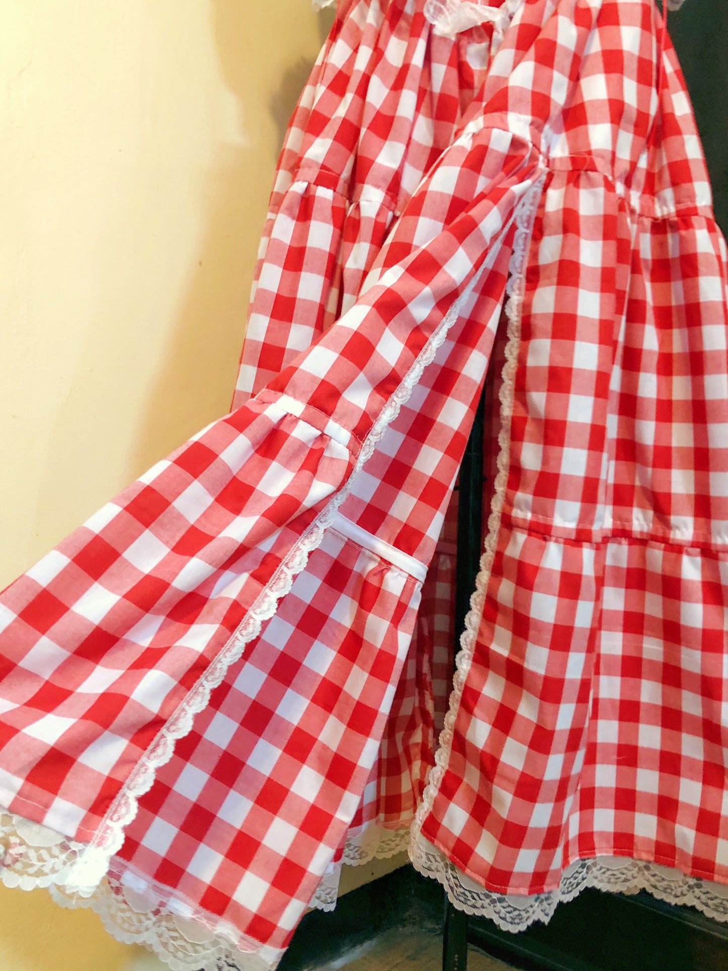 Romantic Picnic Date Corset Handmade Dress