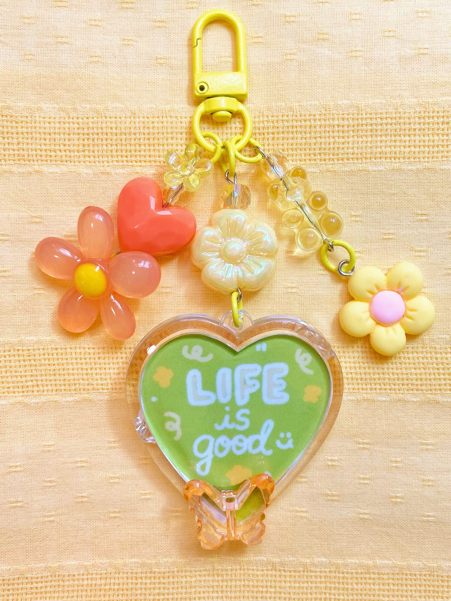 Life is Good #2 Wenkwonk Keychain