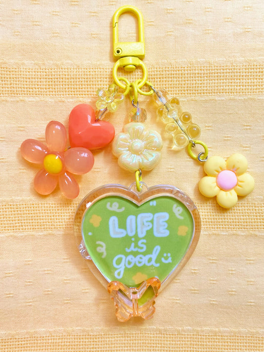 Life is Good #2 Wenkwonk Keychain