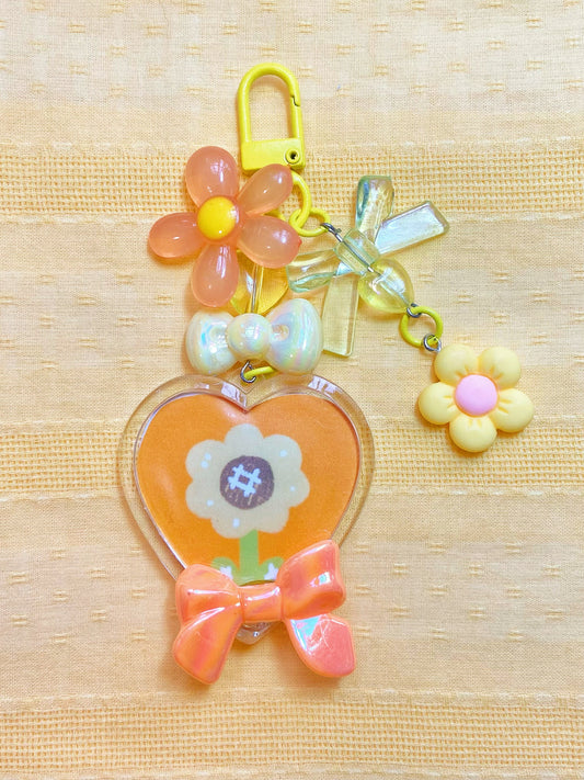 Sunflower #3 Wenkwonk Keychain