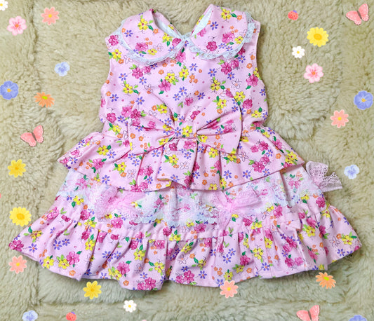 Spring Lace Pet Handmade Dress