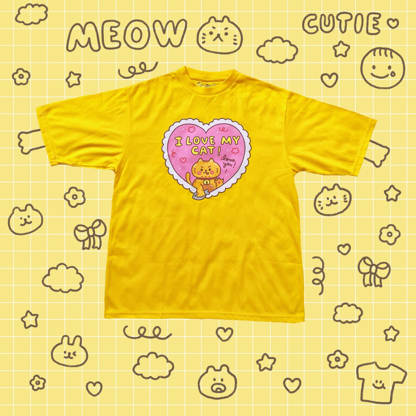 PRE ORDER I love my Cat Tshirt