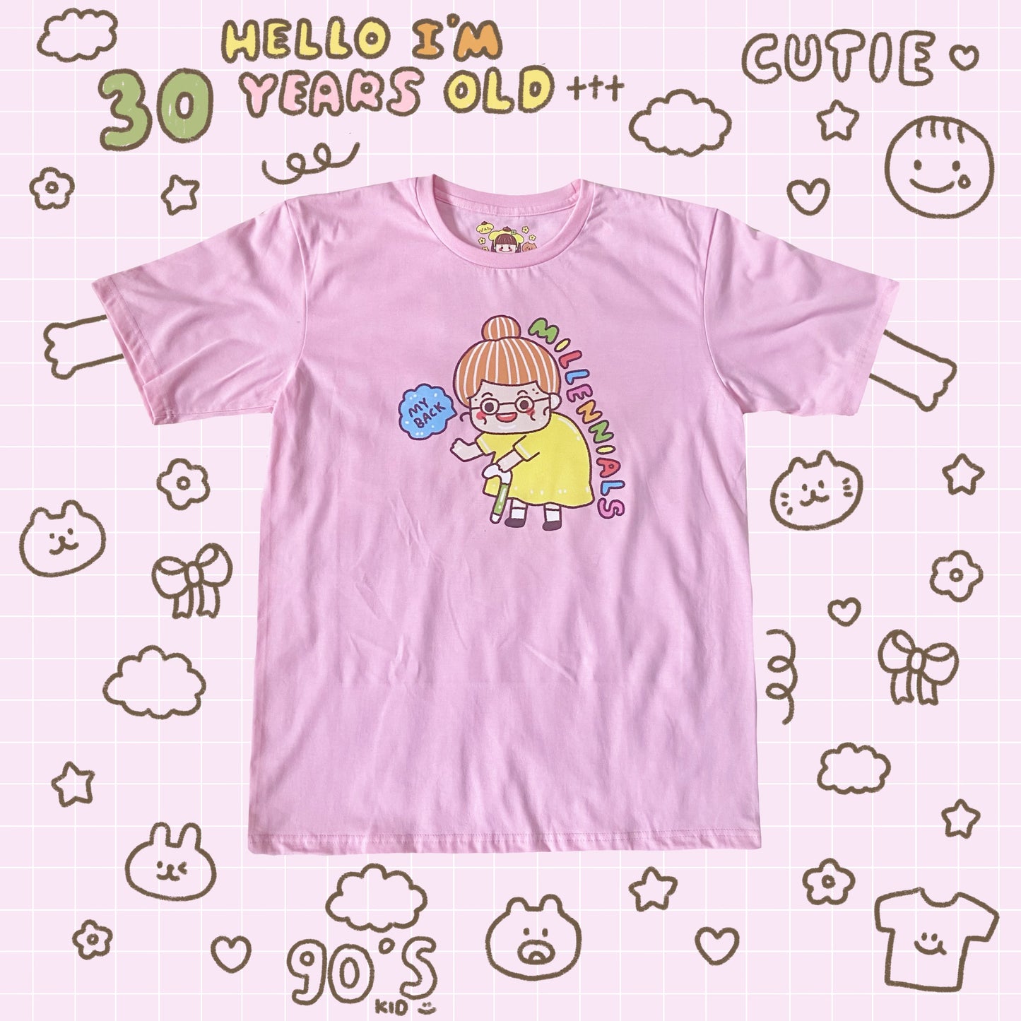 PRE ORDER Millenials Only Tshirt