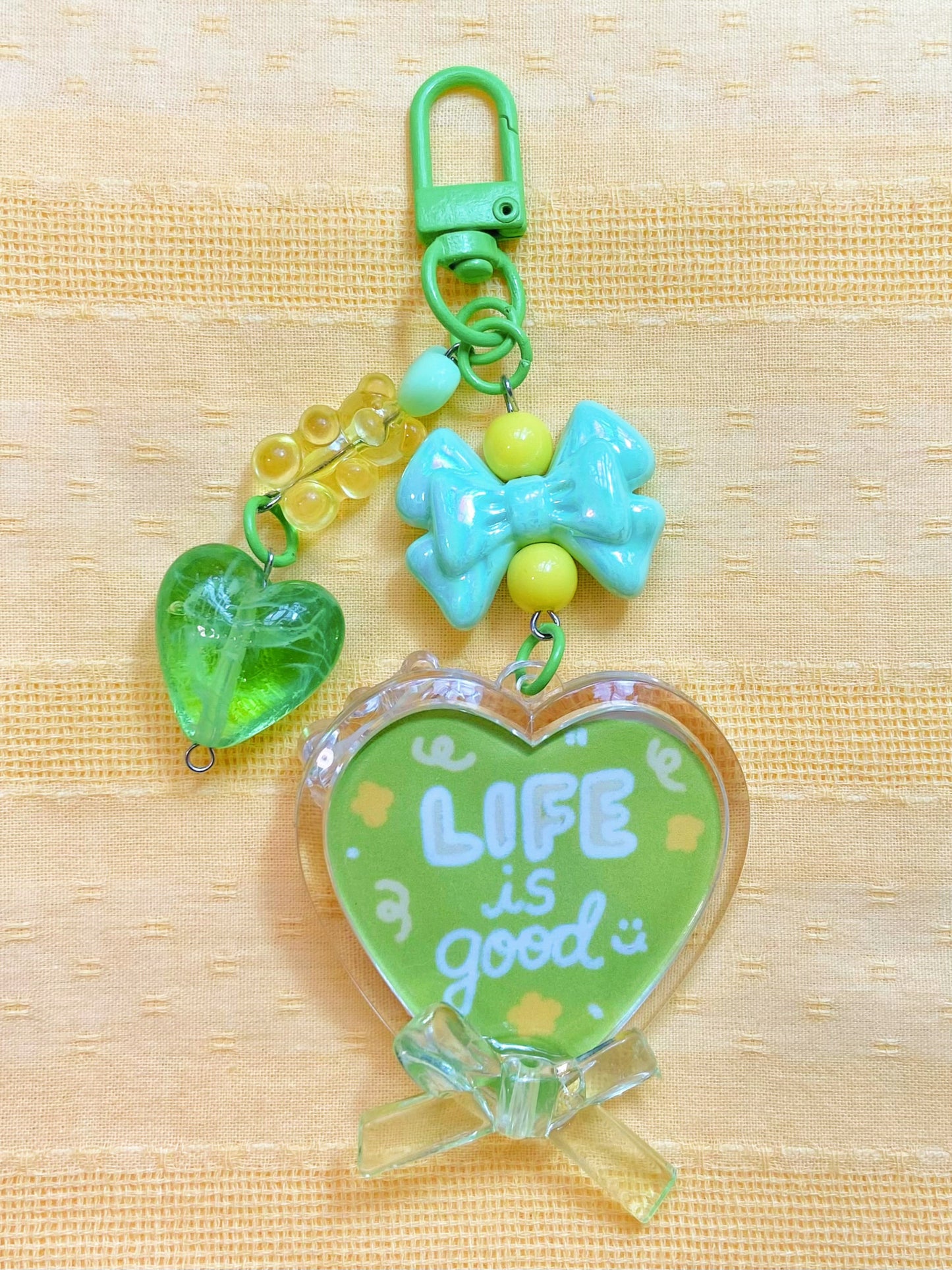 Life is Good #3 Wenkwonk Keychain