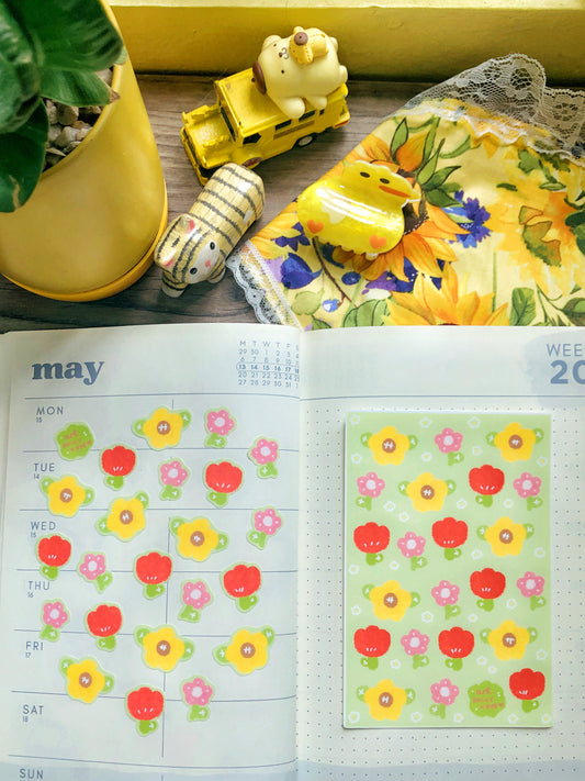 Flowers Sticker Sheet