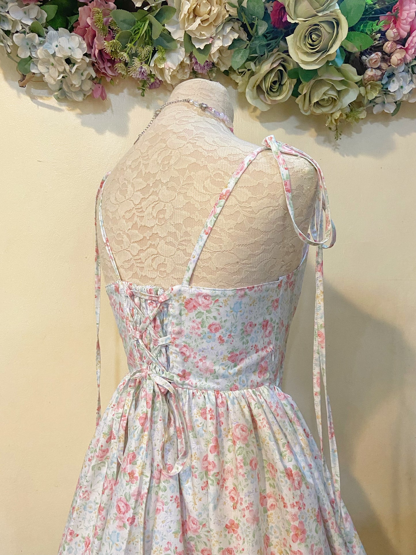 Blooming Corset Handmade Dress