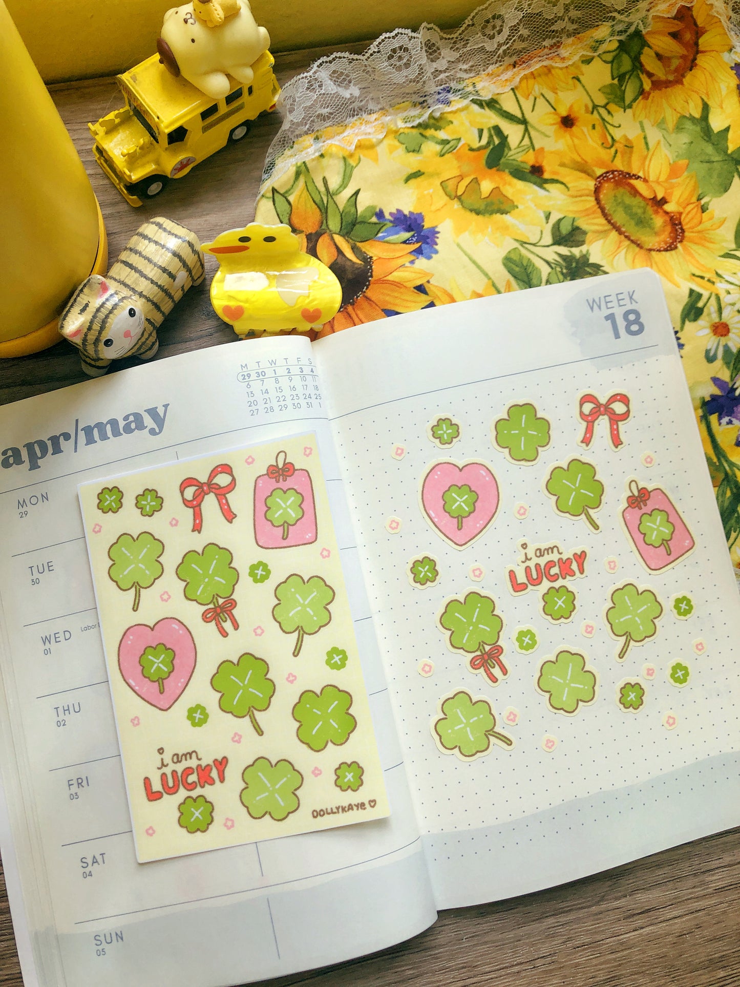 Lucky Me Sticker Sheet