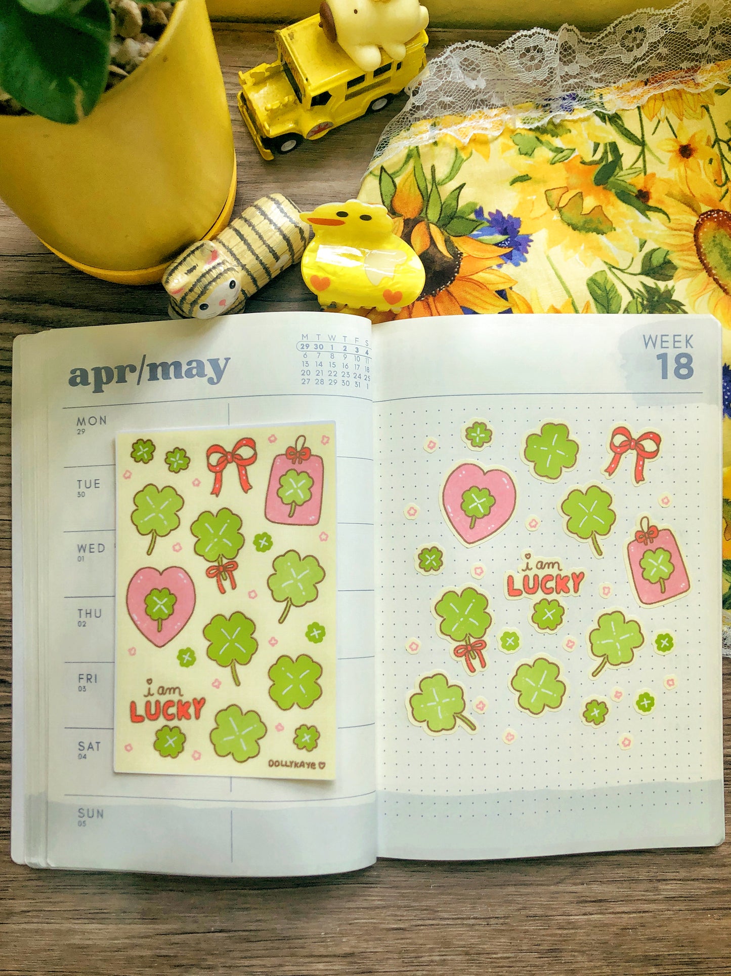 Lucky Me Sticker Sheet