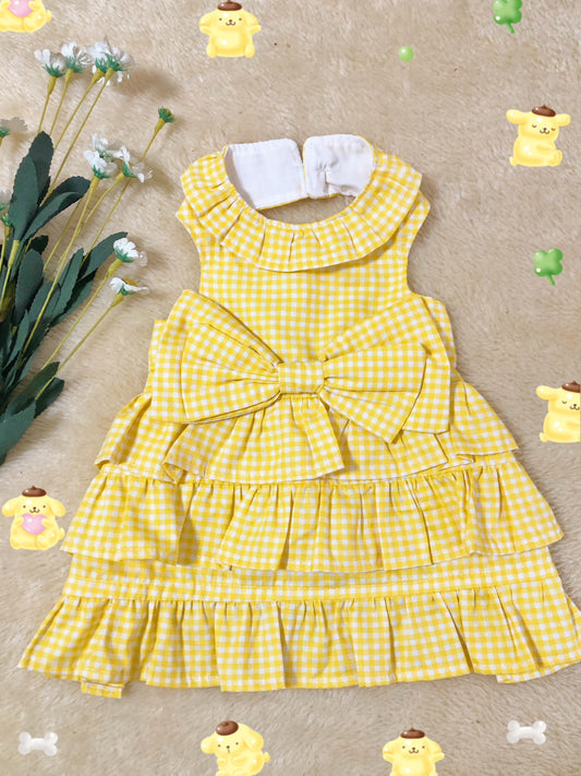 Yellow Pet Handmade Dress