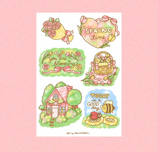 Spring 2024 Sticker Sheet