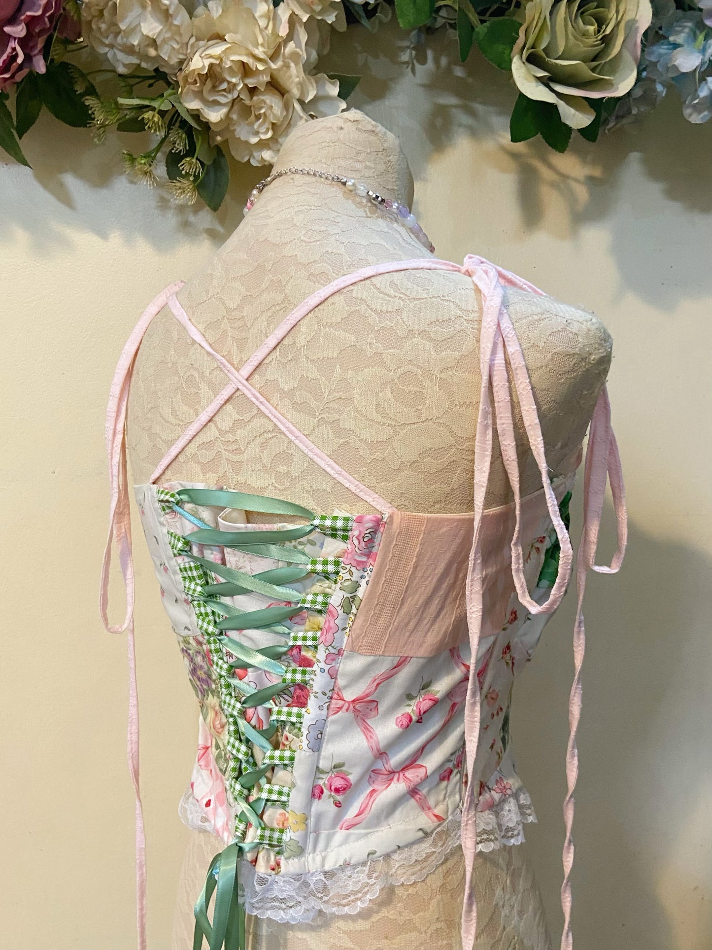 Flower Fairy Patchwork Handmade Cutie Top