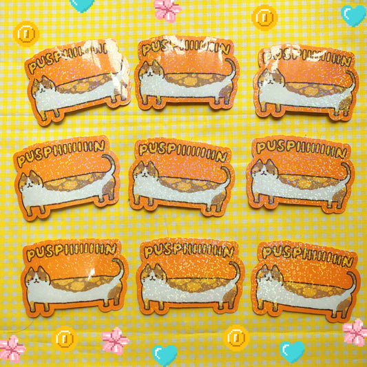 puspiiiiiin - Vinyl Sticker