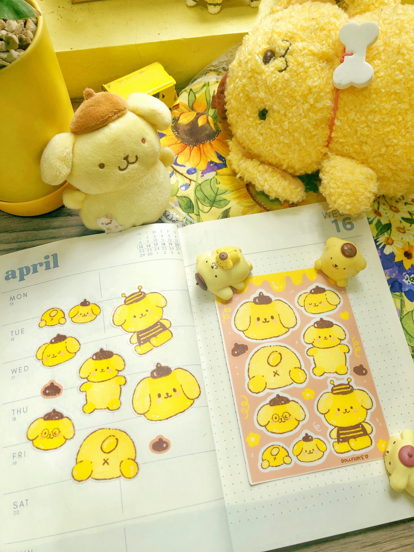 Pompompurin No. 1 Sticker Sheet