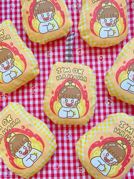 I’m Okay hahaha 👍🏻 Pillow Handmade Keychain