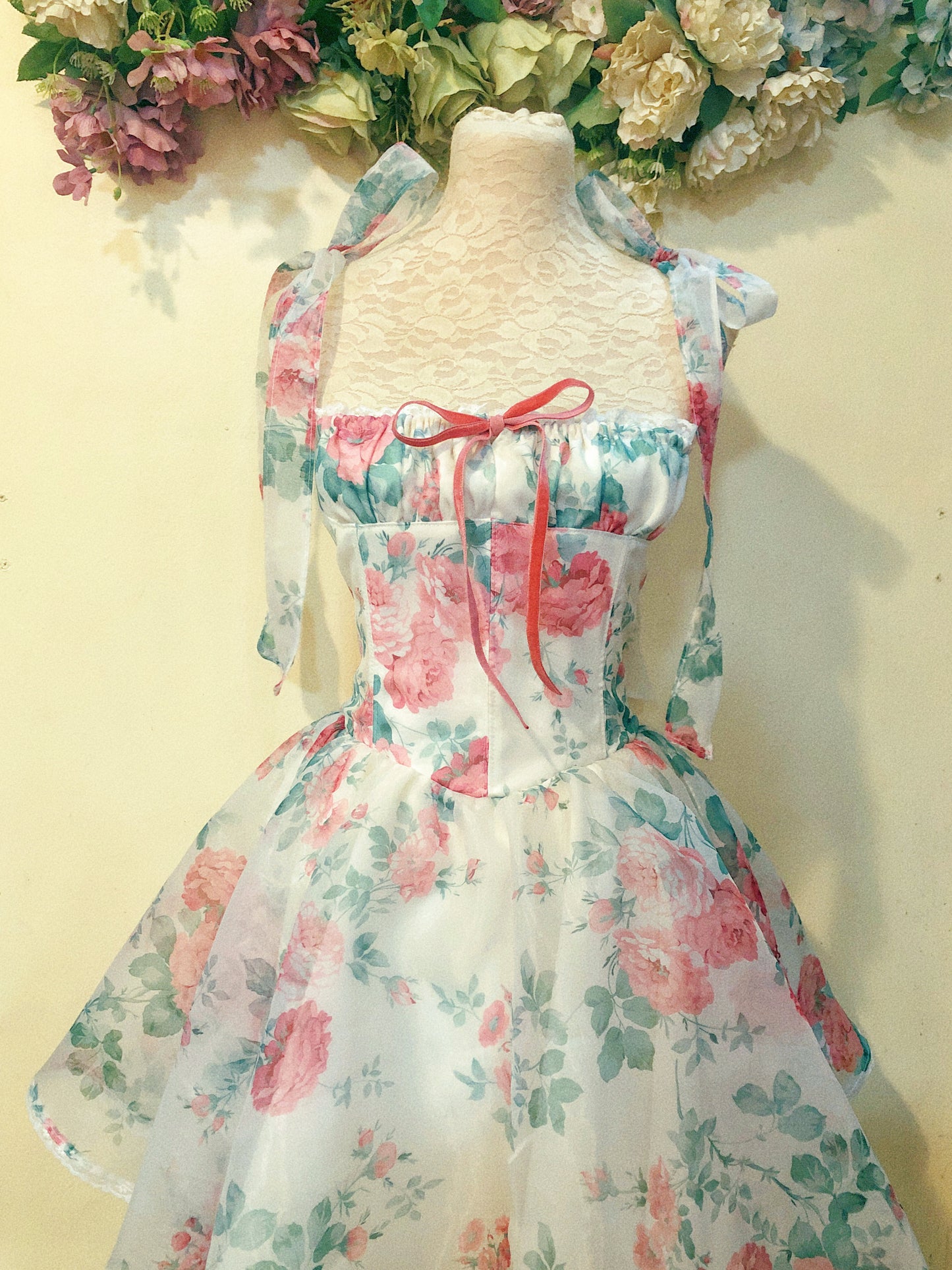 (Pre Order) Date myself Milkmaid Handmade Dress