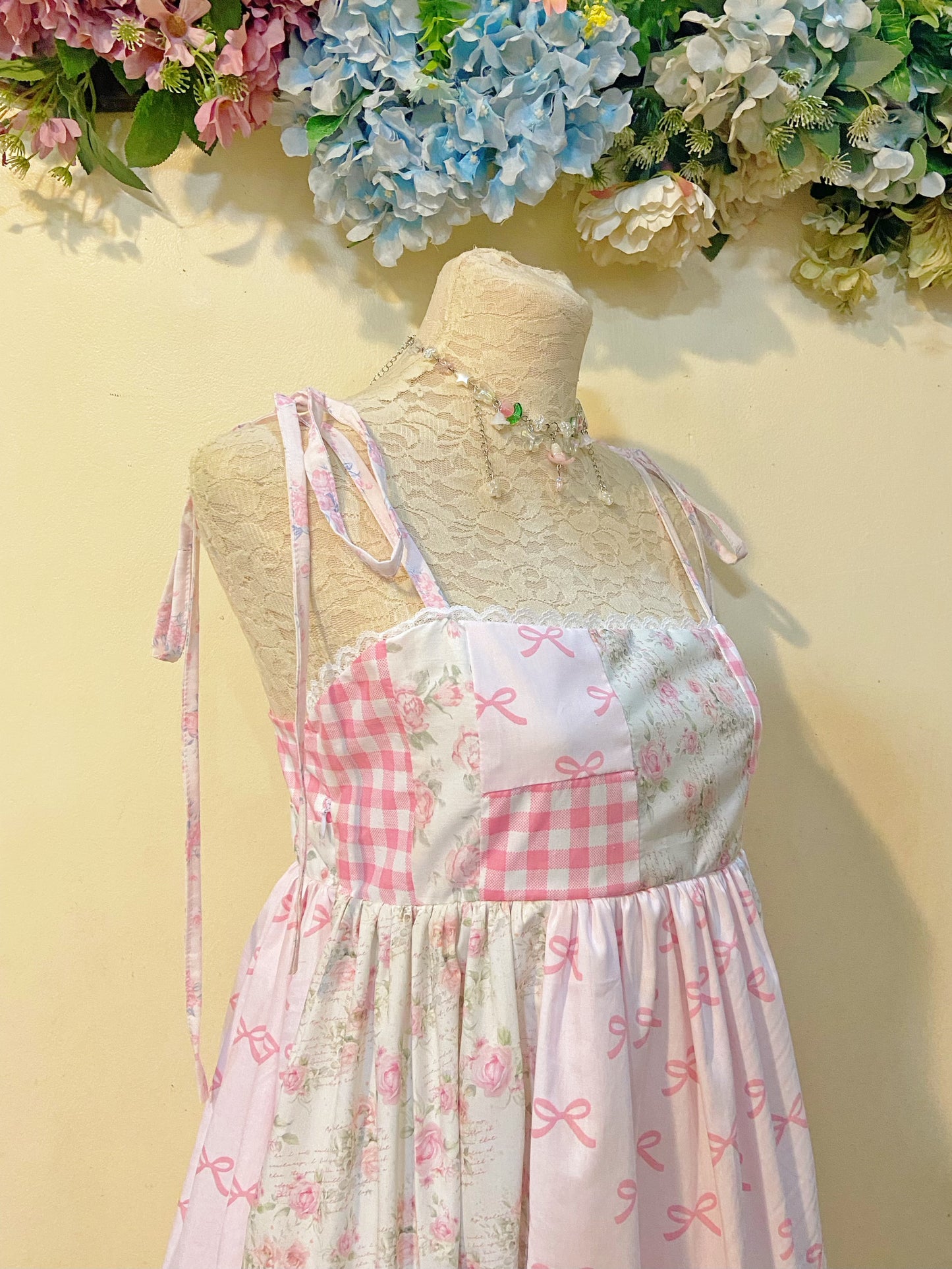(PRE ORDER) I’m Blooming Patchwork Handmade Dress