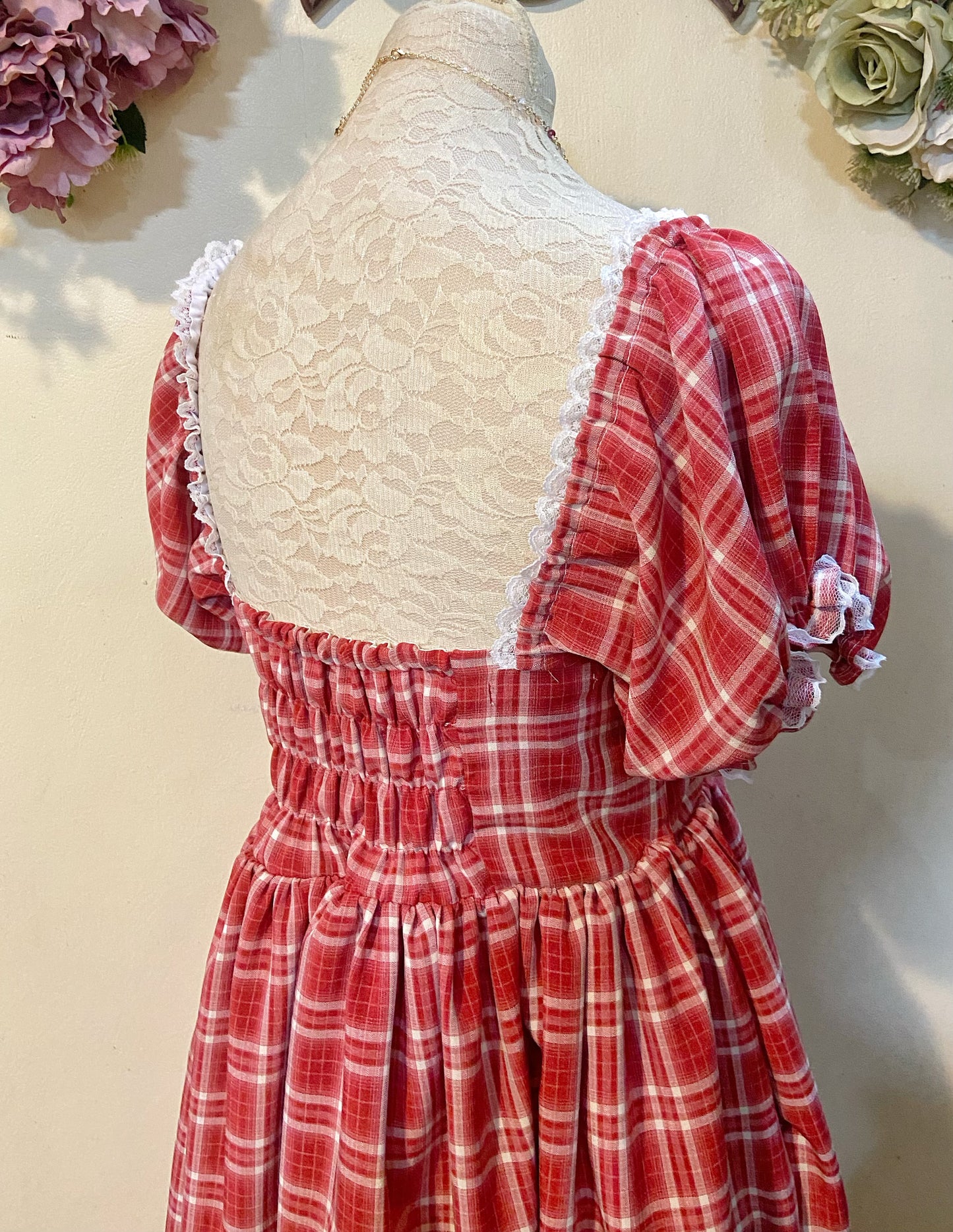 Cute Holiday Dress Handmade Dress