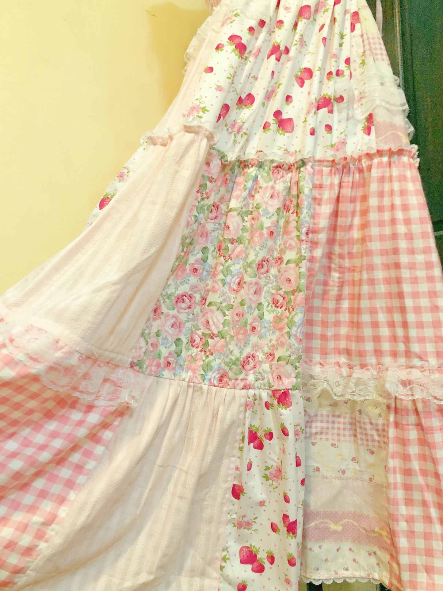 My Heart is Pink Babydoll Handmade Dress