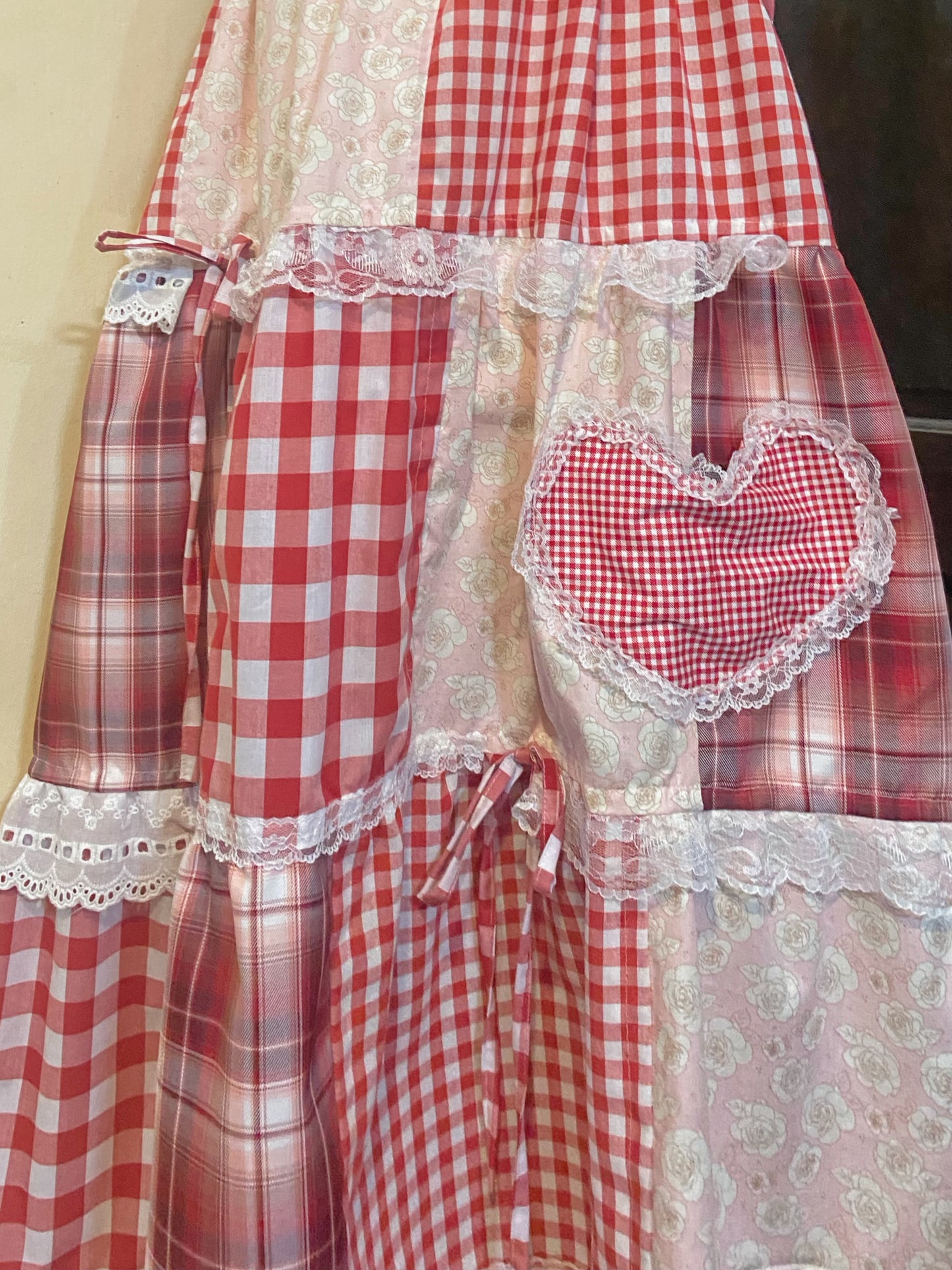 Cozy Duster Patchwork Dress