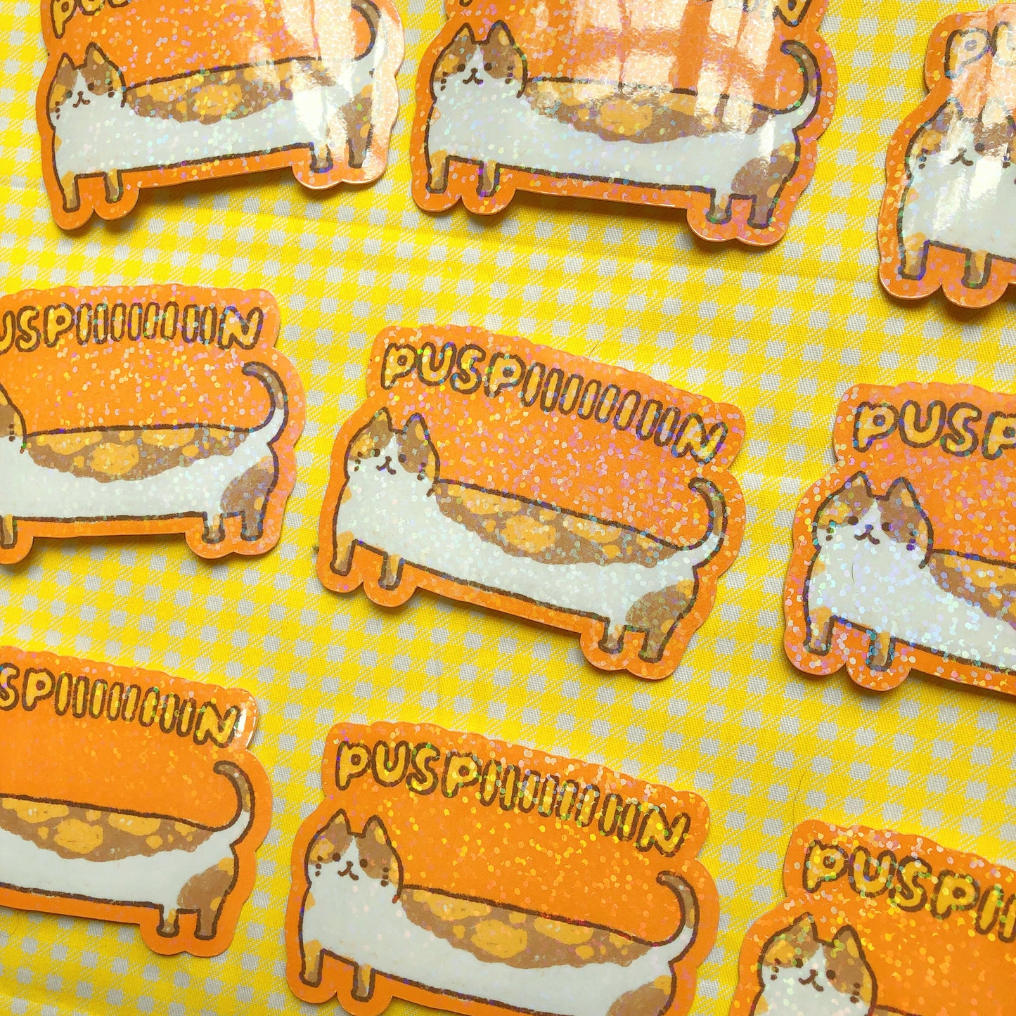 puspiiiiiin - Vinyl Sticker