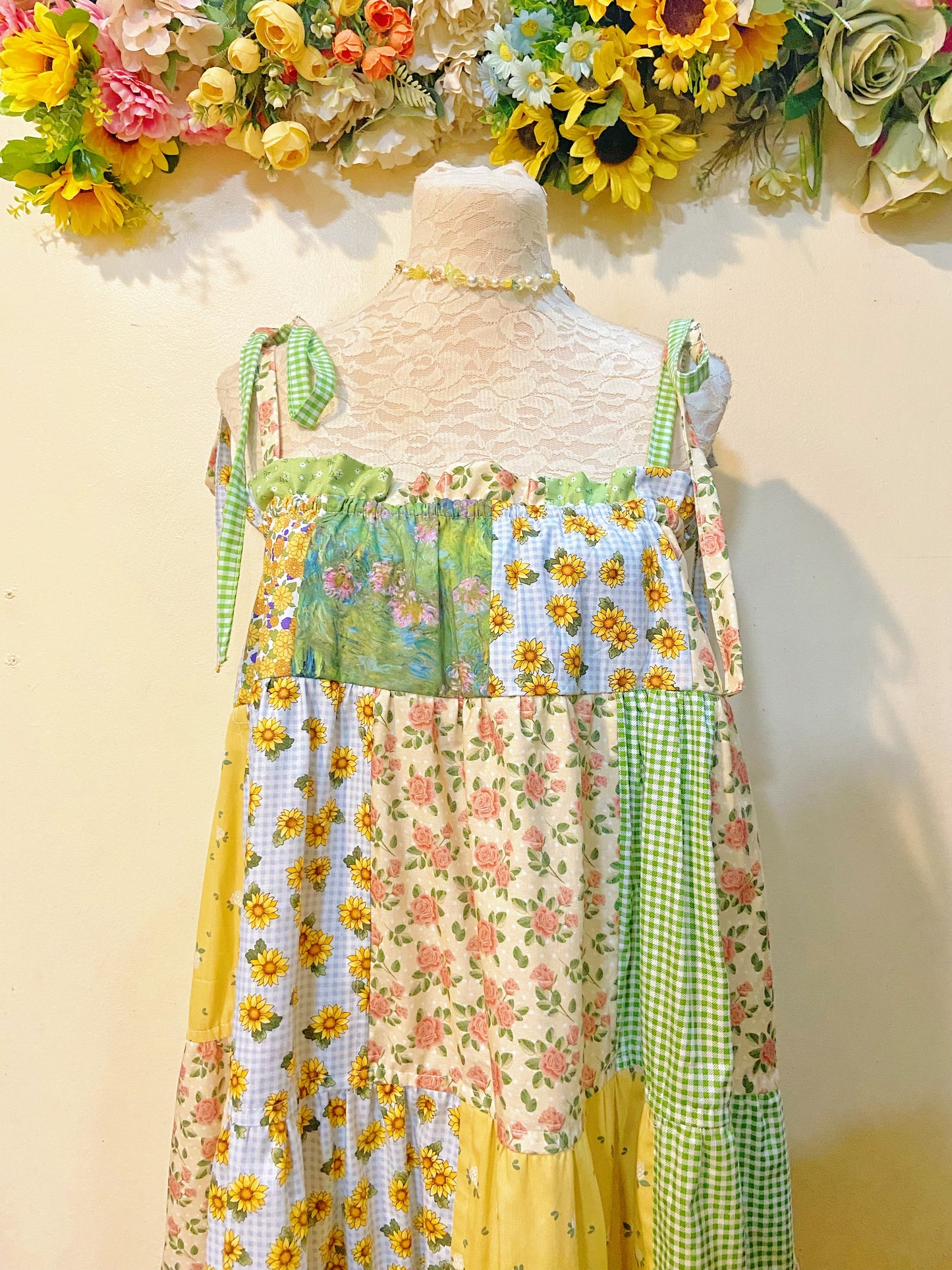 Happy Patchwork Handmade Dress