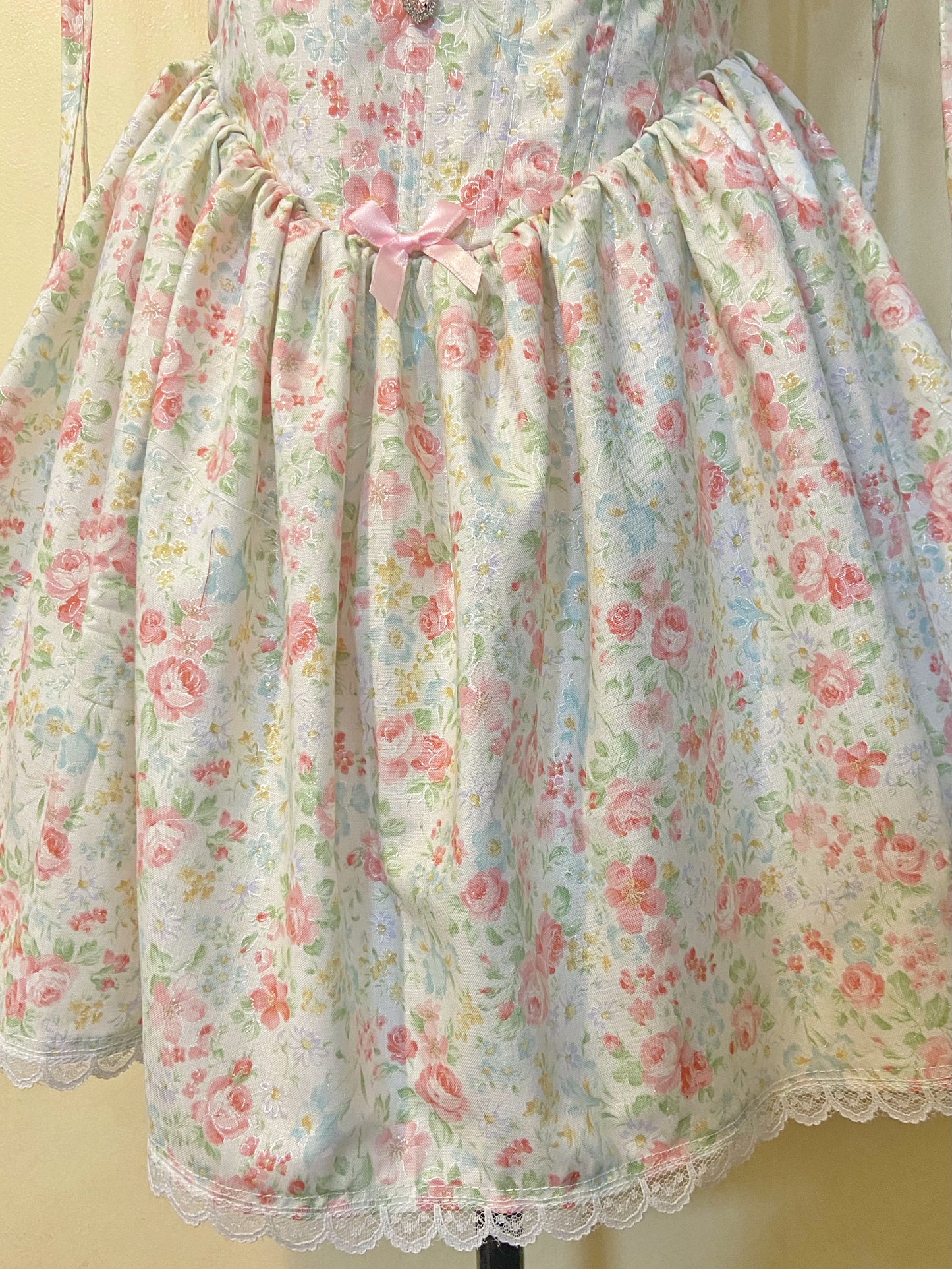 Blooming Corset Handmade Dress