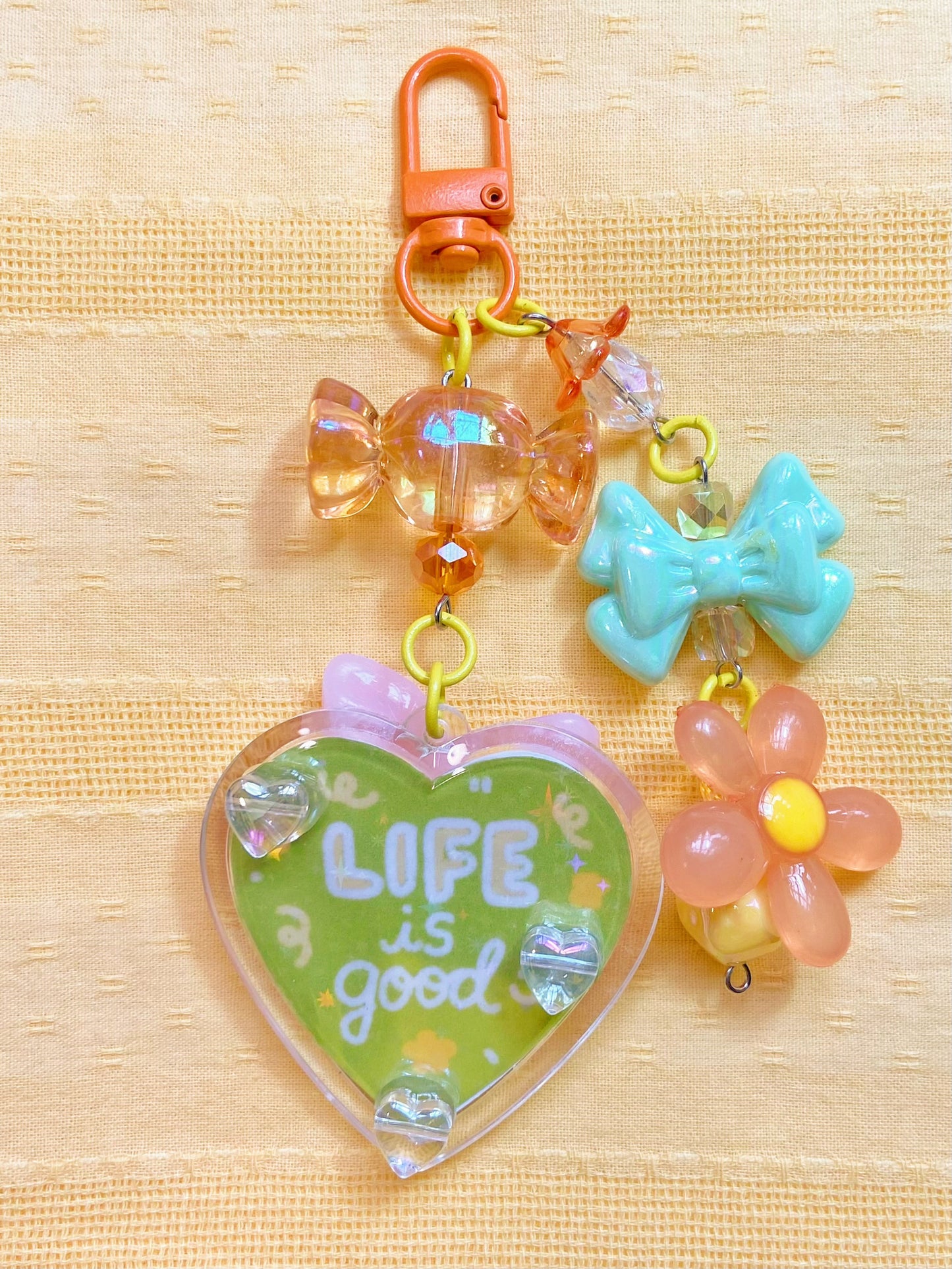Life is Good #1 Wenkwonk Keychain