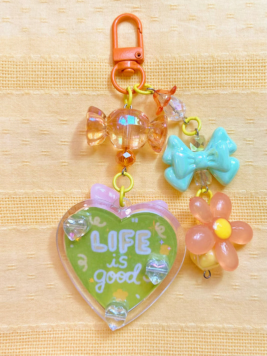 Life is Good #1 Wenkwonk Keychain