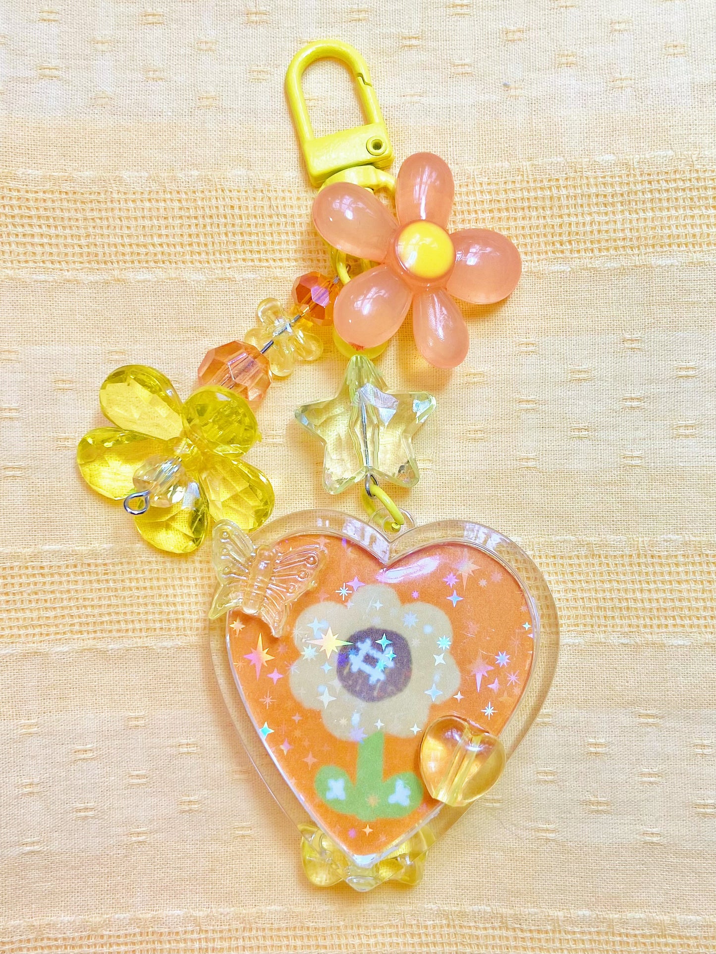 Sunflower #2 Wenkwonk Keychain