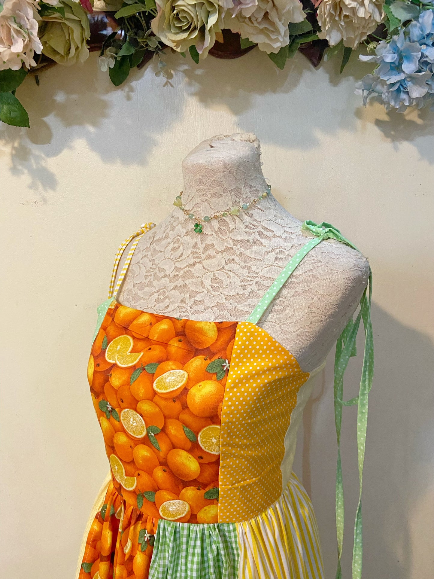 Sharmaine 🍊 Patchwork Dress