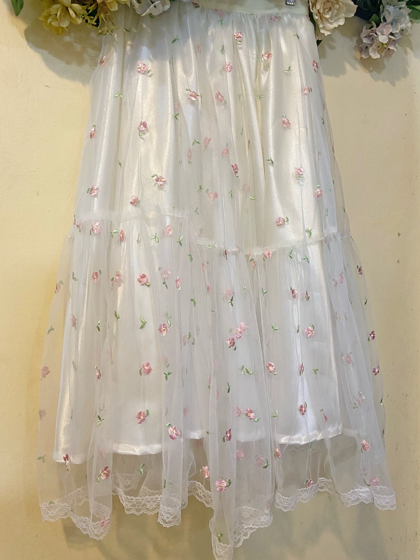 Pretty Rose Corset and Skirt Set