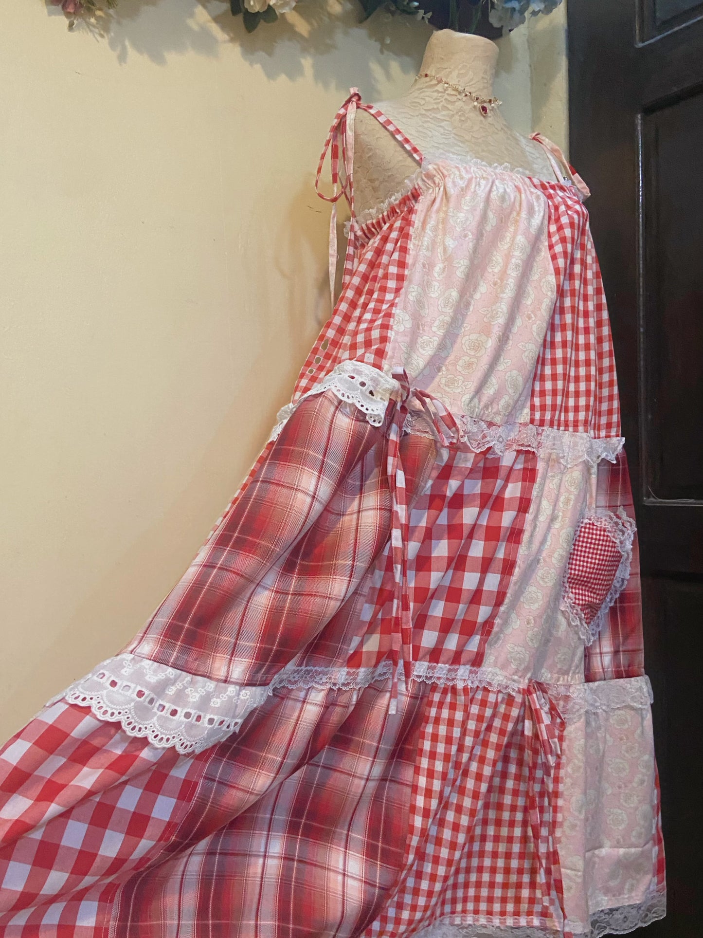 Cozy Duster Patchwork Dress