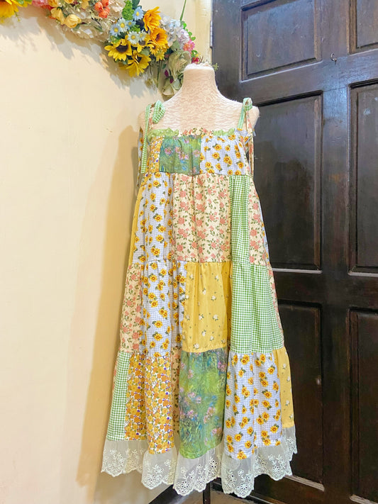 Happy Patchwork Handmade Dress