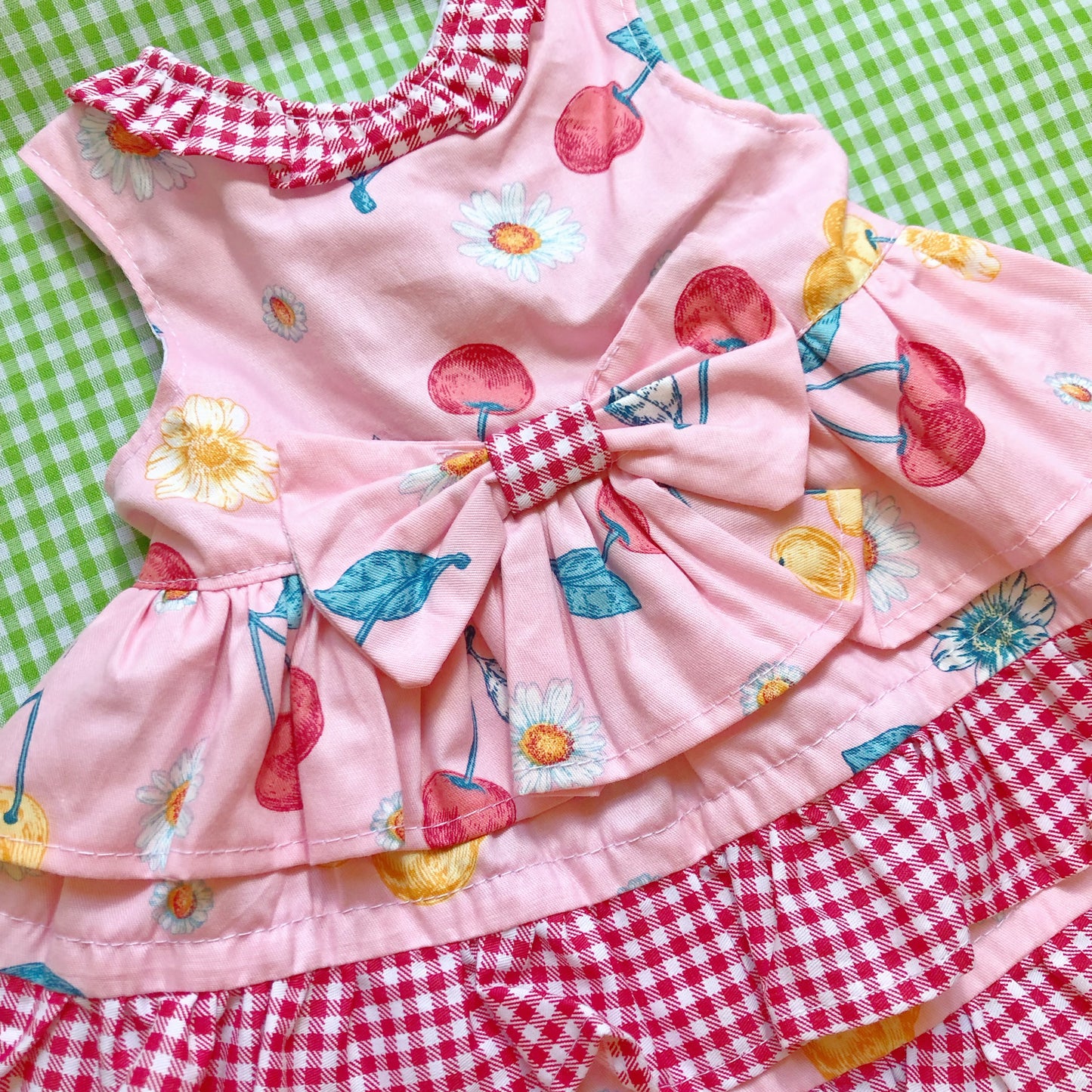 Cherry Pie Pet Handmade Dress