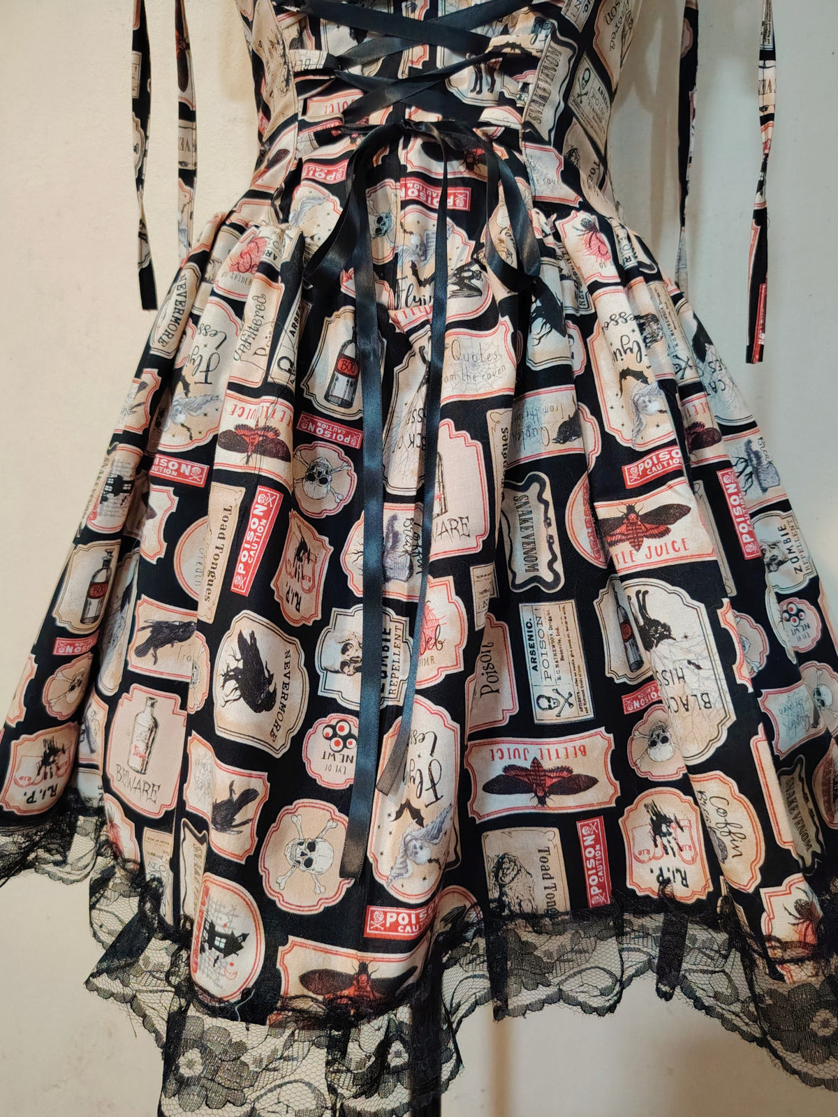 Spooky Wicked Corset Dress
