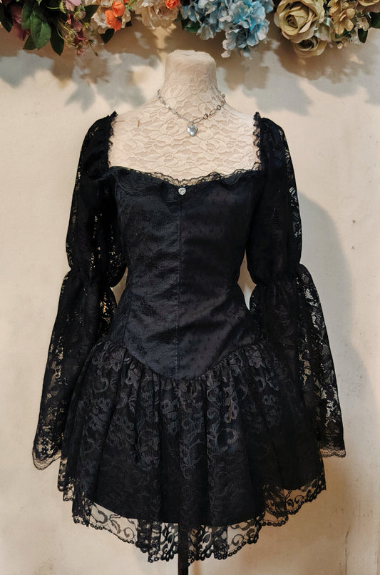 Little Black Corset Dress
