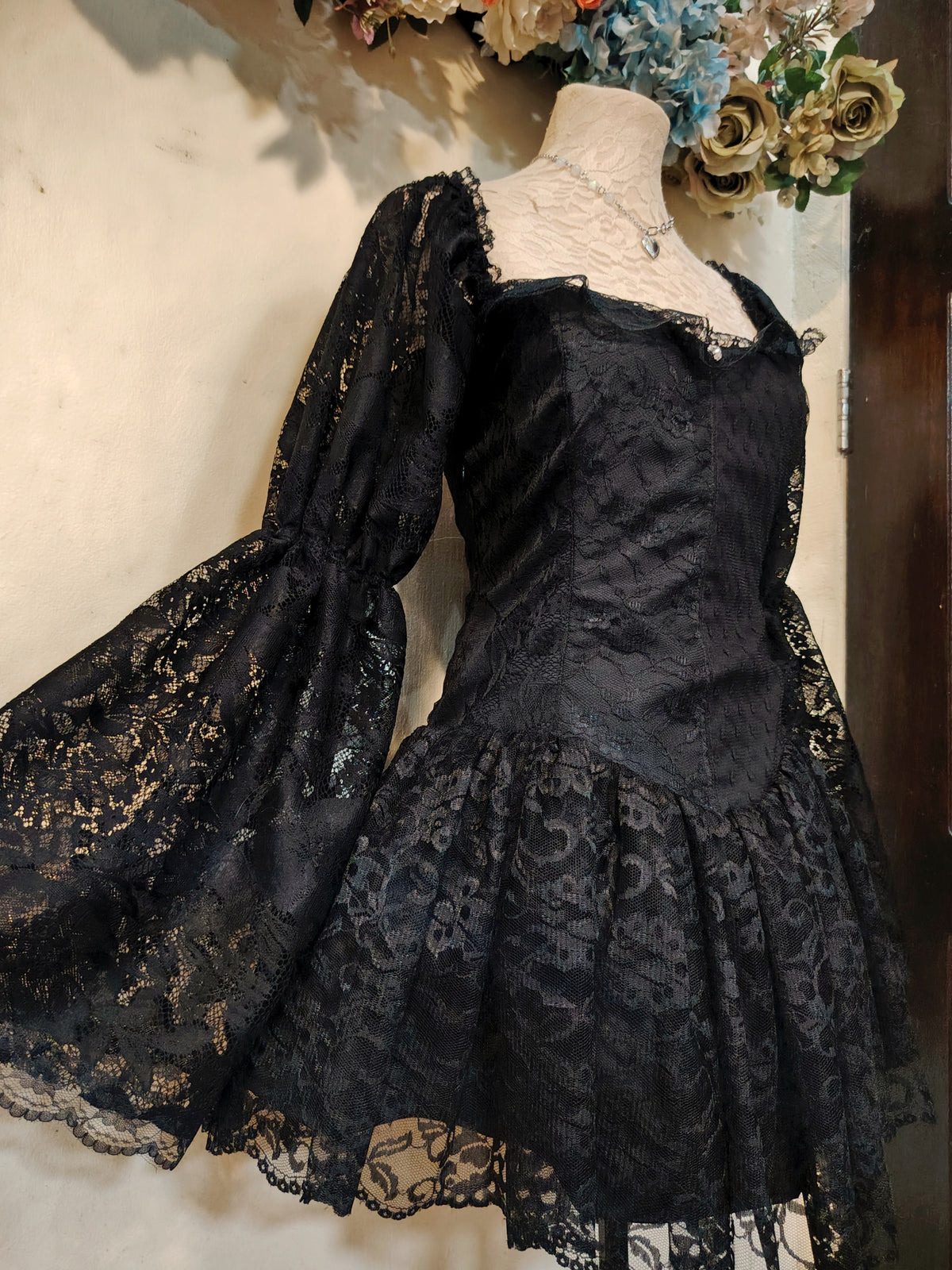 Little Black Corset Dress