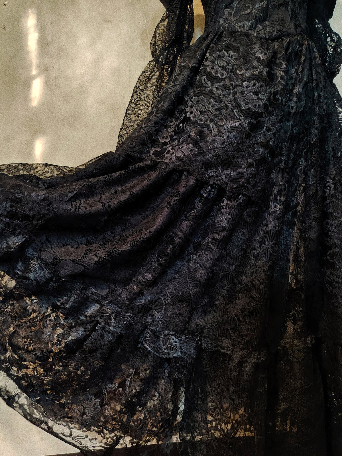 Dark Fairie Corset Patchwork Dress