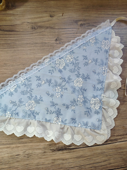 Blue Floral Lola Pandong