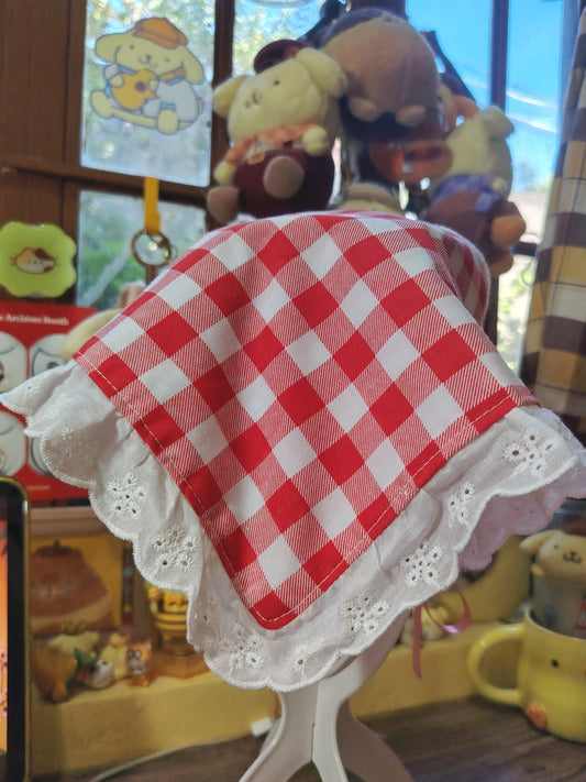 Gingham Lace Lola Pandong