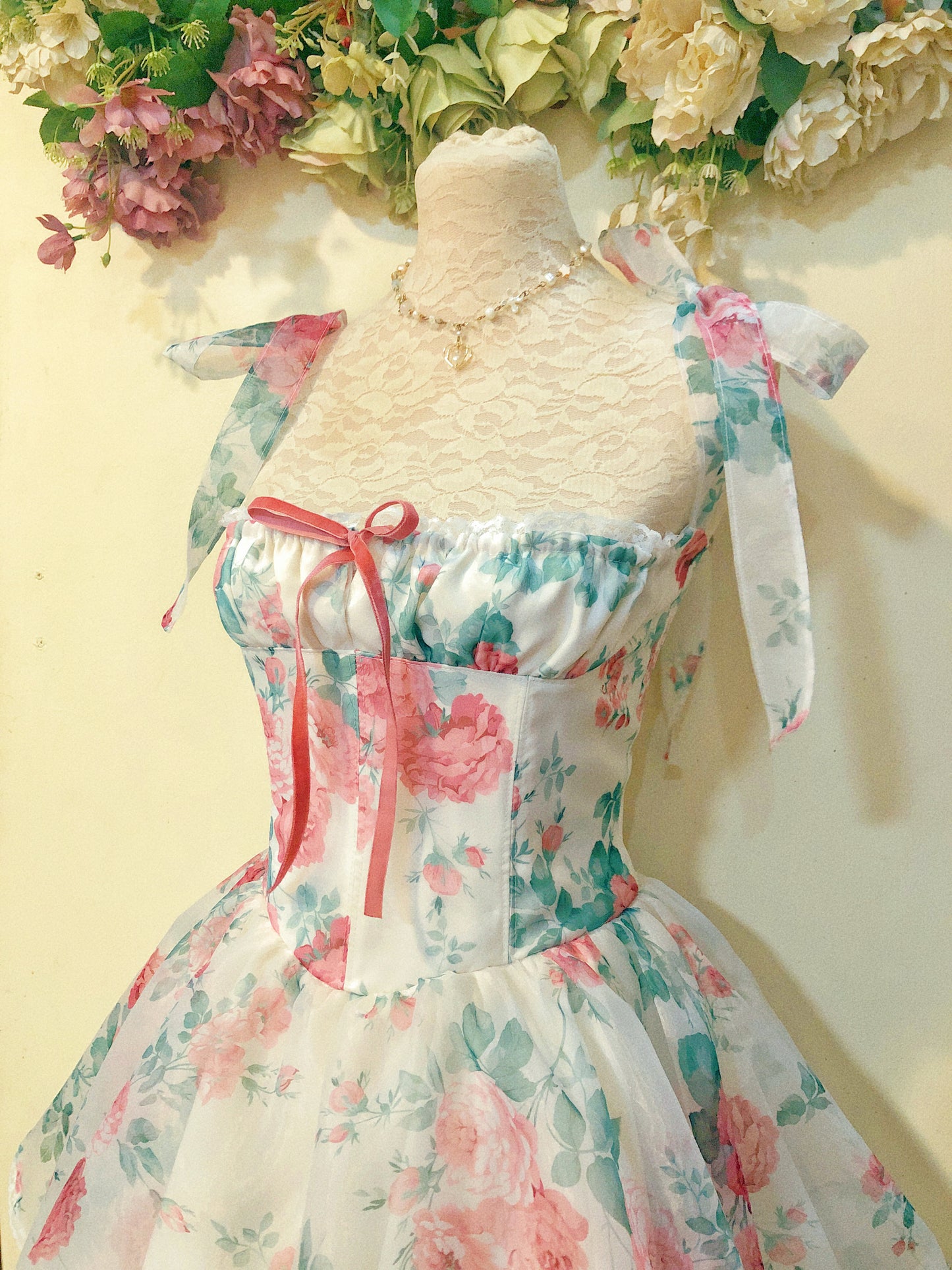 Date myself Milkmaid Handmade Dress