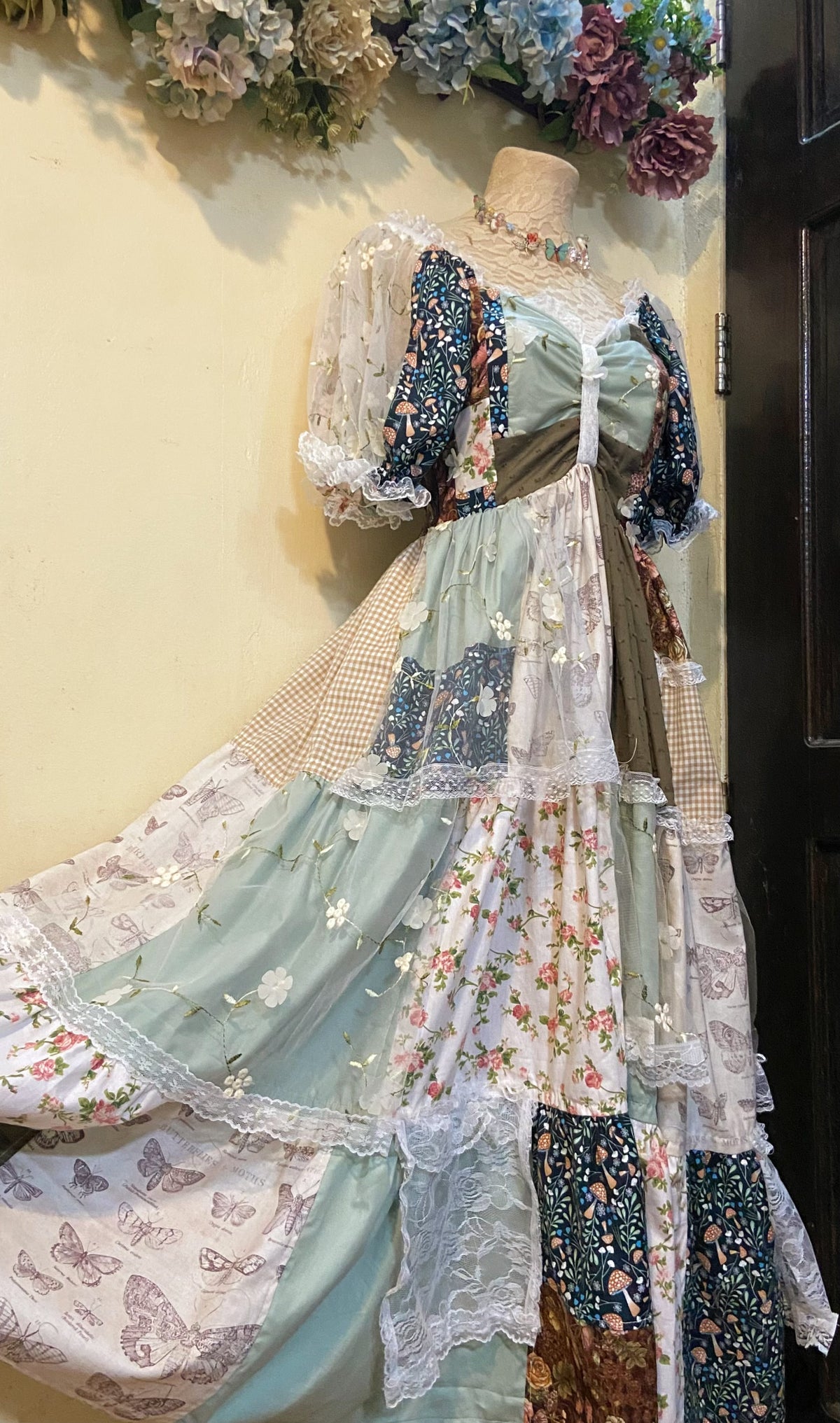 Woodland Fairie Patchwork Dress