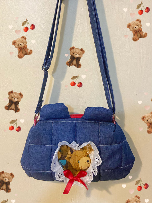 Bear Denim Dolly Bag