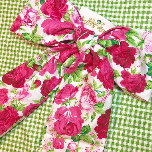 Big Rose Handmade Ribbon