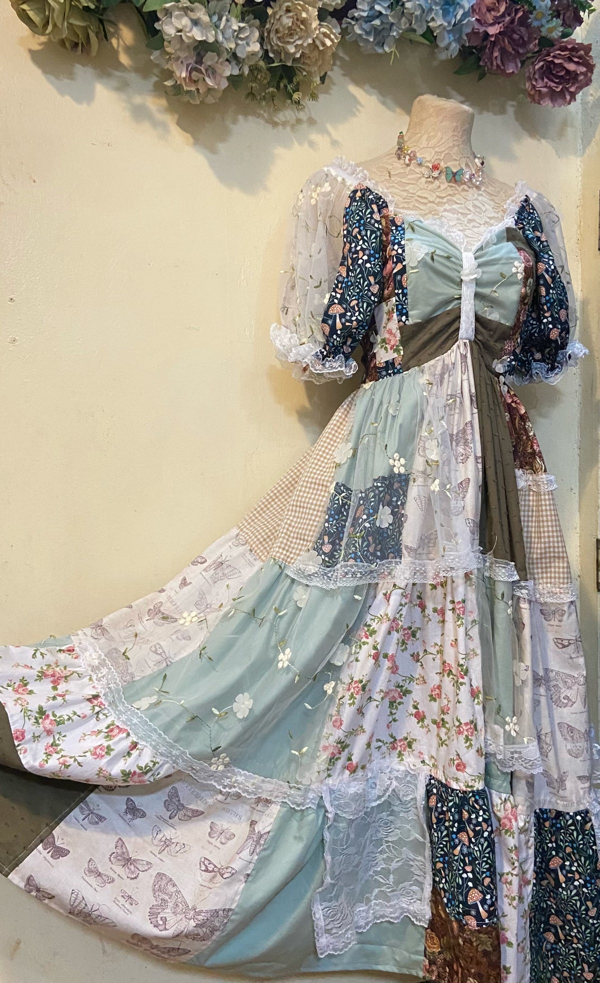 Woodland Fairie Patchwork Dress